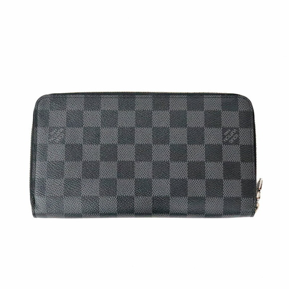 Louis Vuitton NM Graphite Organizer Black Damier Zippy Wallet - Picture 1 of 6